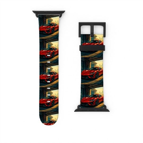 Street Legend - GTA Style Supercar Art Watch Bands For Apple Watch