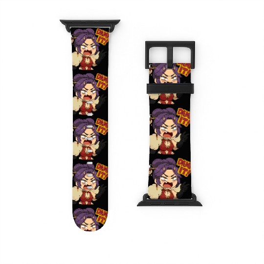 OniGiri AKA Giri Mario Party Style Sticker DAMN IT Watch Bands For Apple Watch