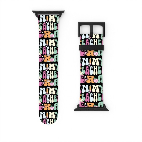 In My Teacher Era, Teacher Appreciation Gift Watch Bands For Apple Watch