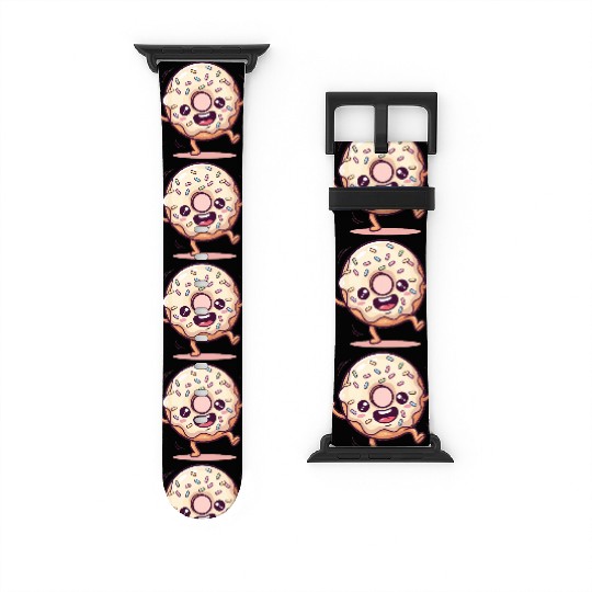 Happy Donut Dance Watch Bands For Apple Watch