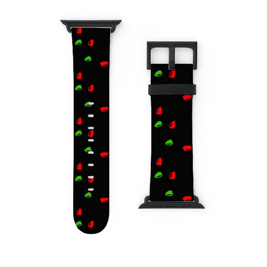 Christmas Lights Watch Bands For Apple Watch