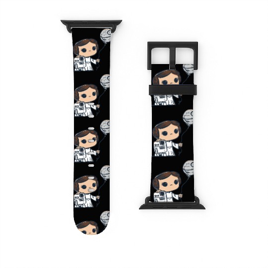 Cute Star Wars kids comic Watch Bands For Apple Watch