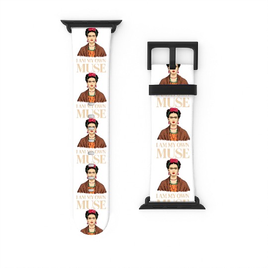 Frida Kahlo Inspirational Women' Day Design Watch Bands For Apple Watch