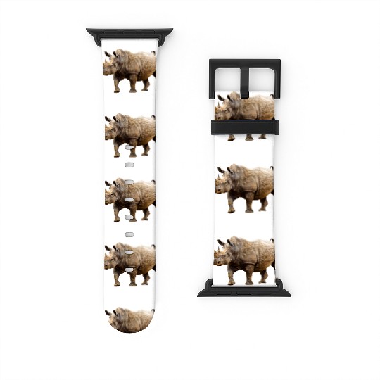 rhinoceros hippo nashorn1 Watch Bands For Apple Watch