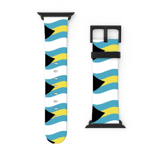 flag bahamas Watch Bands For Apple Watch