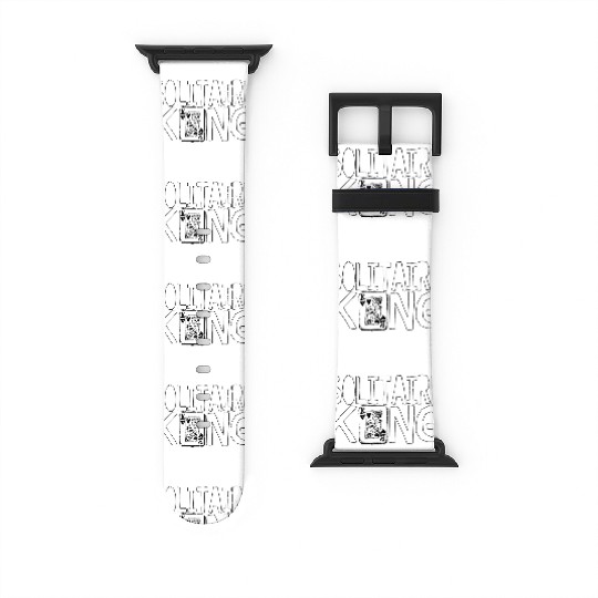 Solitaire King Card Games Fun Watch Bands For Apple Watch