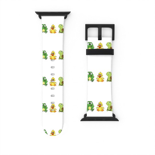 Frog Ducklings Duck Turtle Watch Bands For Apple Watch