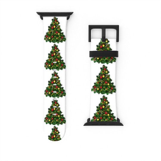 Image: Christmas tree Watch Bands For Apple Watch