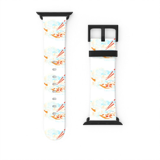 The Great Sushi Wave Japanese Watch Bands For Apple Watch