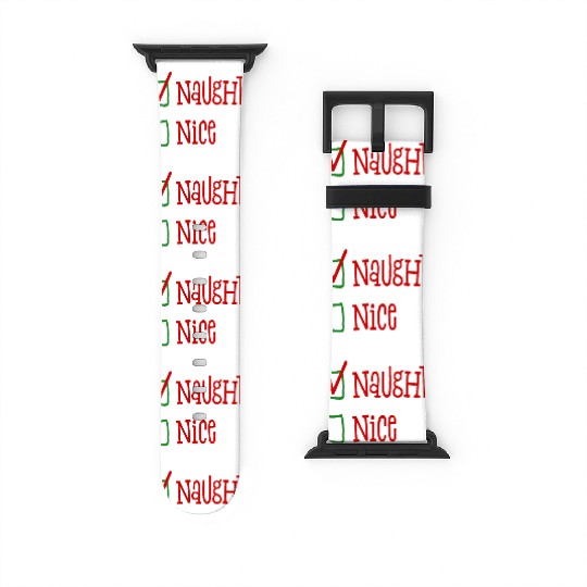 NaughtyNice Christmas Gift Idea Watch Bands For Apple Watch