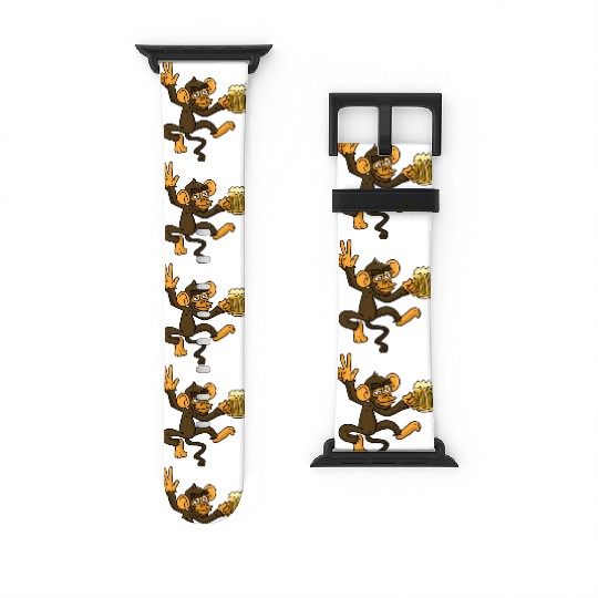 DRUNK MONKEY Beer Watch Bands For Apple Watch