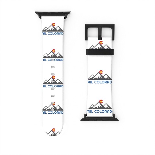 Vail Colorado Rocky Mountain Watch Bands For Apple Watch