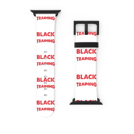 Keep training until the belt turns black Watch Bands For Apple Watch
