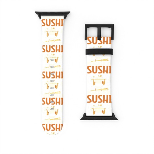 Powered By Sushi Lover Japan Japanese Food Watch Bands For Apple Watch