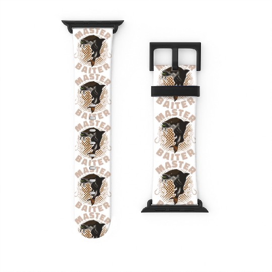 Master Baiter - Wels Catfish Hunter Watch Bands For Apple Watch