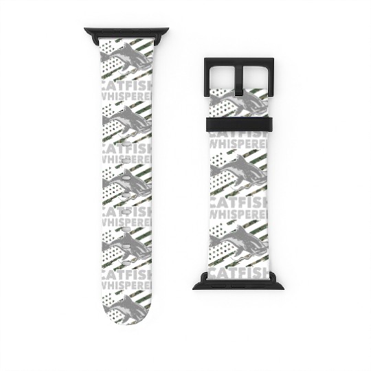 Catfish Whisperer - Wels Catfish Hunter Watch Bands For Apple Watch