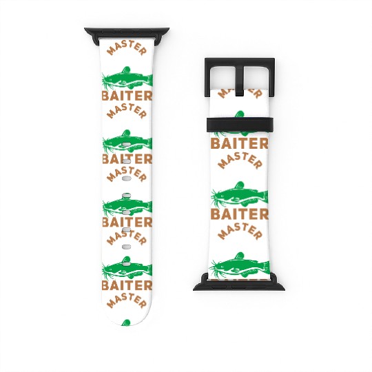Master Baiter - Wels Catfish Hunter Watch Bands For Apple Watch