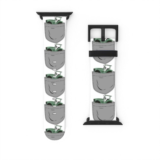 Farming Farmer Pocket Tractor Watch Bands For Apple Watch