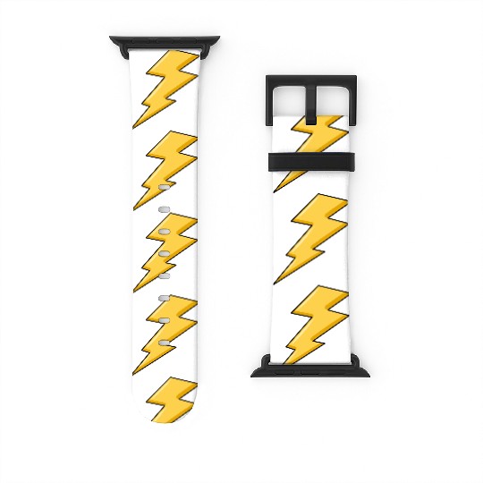 Bolt of lightning, lightning, bolt Watch Bands For Apple Watch