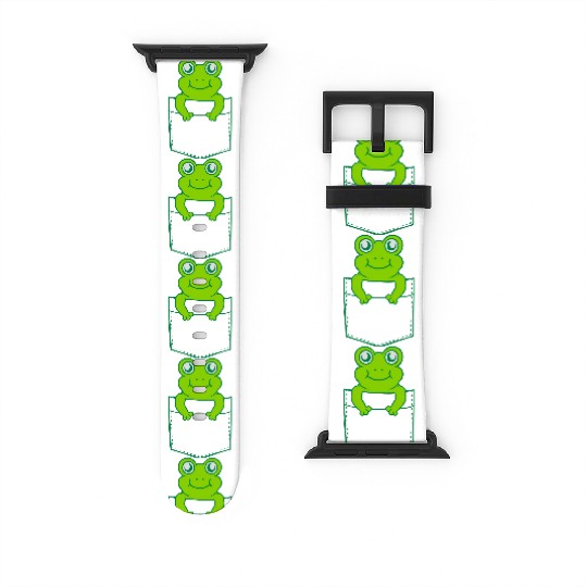 Watch Bands For Apple Watch pocket small cute frog