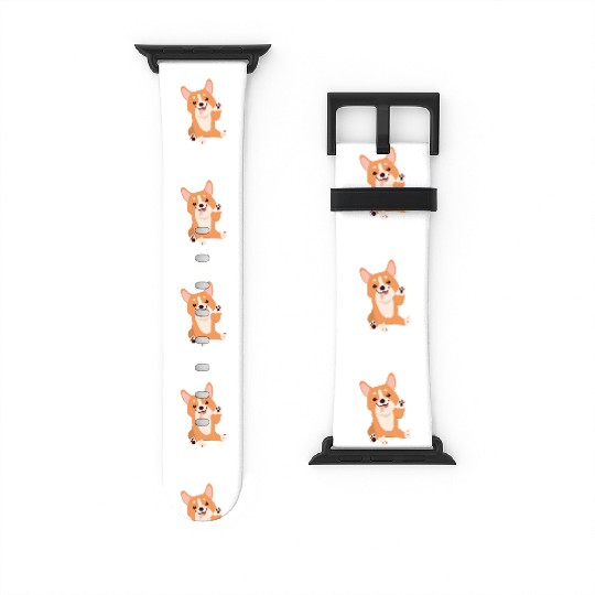 cute corgi mama Watch Bands For Apple Watch