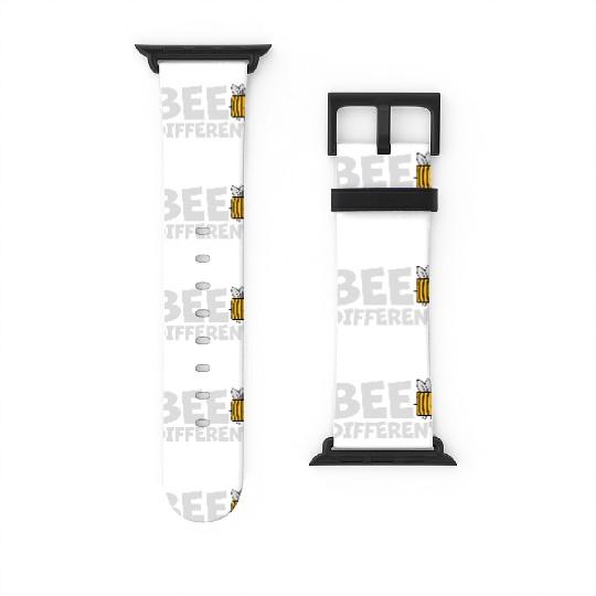 bee different saying quote Watch Bands For Apple Watch