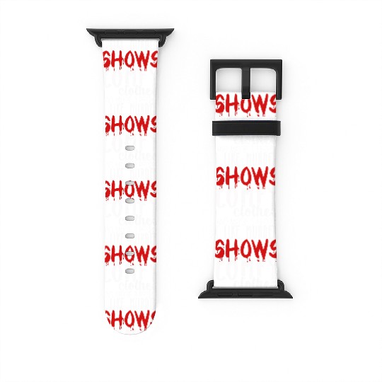 I Like Murder Shows Comfy Clothes And 3 People Watch Bands For Apple Watch