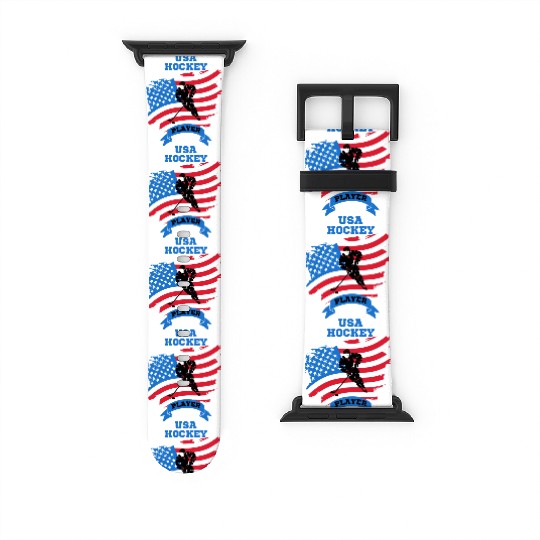 USA hockey player Watch Bands For Apple Watch