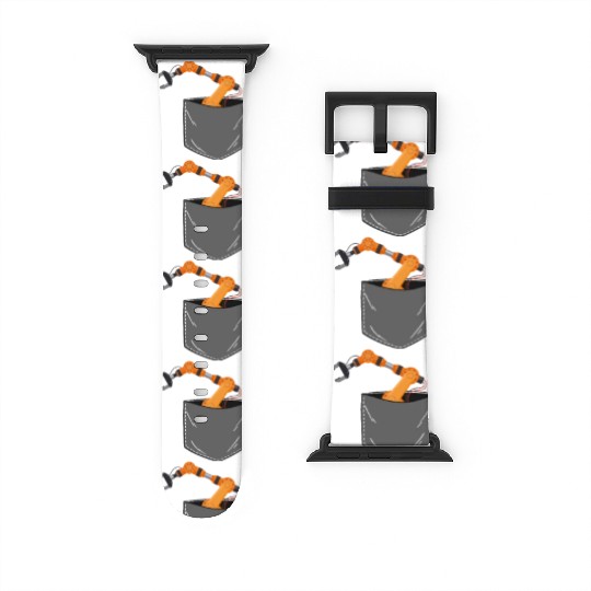 Robot Robotics Engineer Pocket Watch Bands For Apple Watch