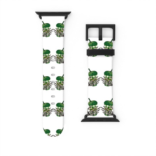 Skeleton Hand Patricks day Graphics Watch Bands For Apple Watch