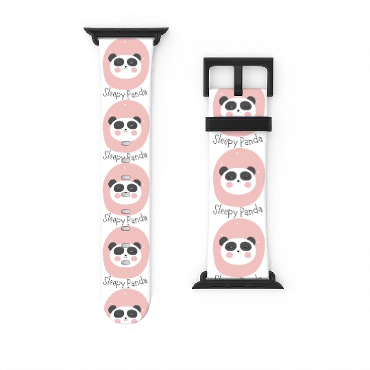 Sleepy panda Watch Bands For Apple Watch
