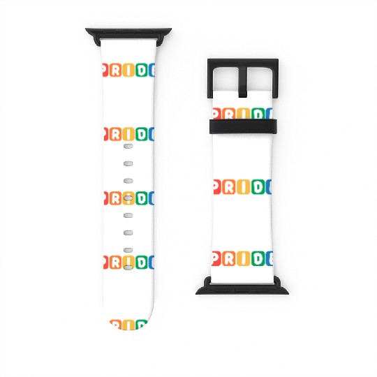 Pride Month Rainbow Flag LGBTQ Ally Watch Bands For Apple Watch