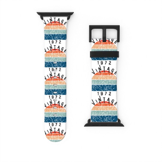 Millésime 1972 Rétro Watch Bands For Apple Watch