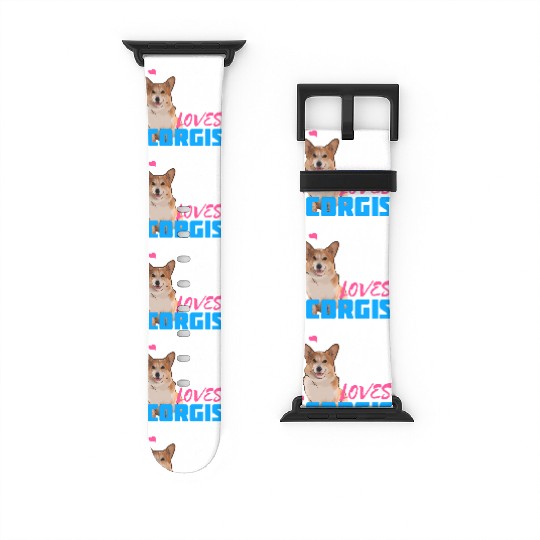 Awesome Corgis & Watch Bands For Apple Watch