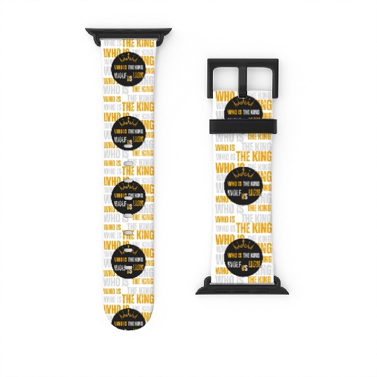 Wolf vs Lion Watch Bands For Apple Watch