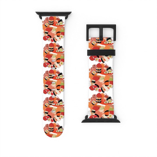Sushi Love: Tempting Delicacies for Foodies Watch Bands For Apple Watch