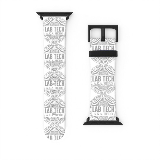 Science Watch Bands For Apple Watch, Lab Tech AKA Hero Saving The World