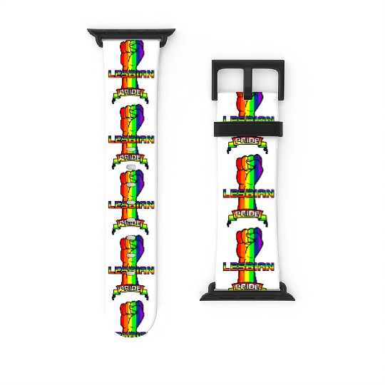 Rainbow lesbian pride Watch Bands For Apple Watch