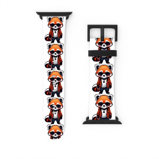 Chibi Red Panda Watch Bands For Apple Watch