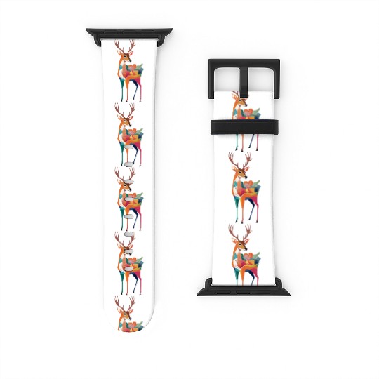 Deer Animal in Pocket Watch Bands For Apple Watch