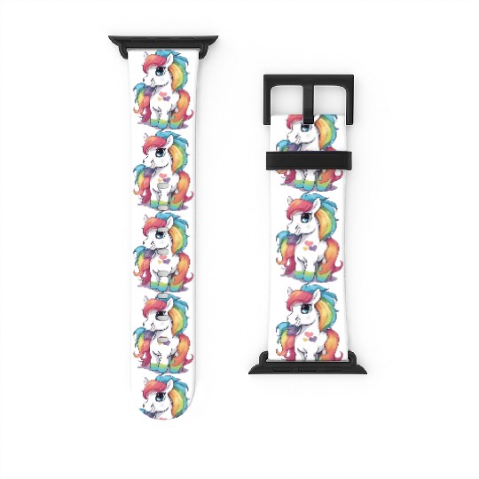 Rainbow Baby Pony Watch Bands For Apple Watch