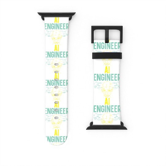 Ai Robot Ificial Intelligence Futuristic Technolog Watch Bands For Apple Watch