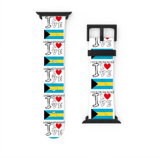 I Love Bahamas Watch Bands For Apple Watch