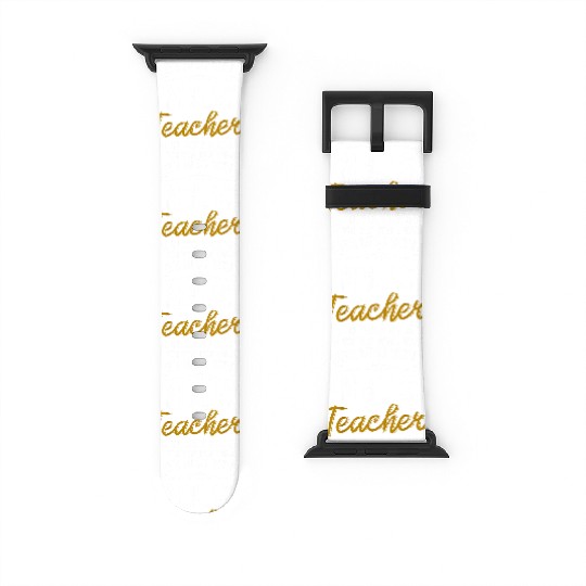 Never Mess With An English Teacher Gift Watch Bands For Apple Watch