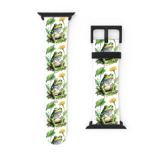 Green Frog Watch Bands For Apple Watch