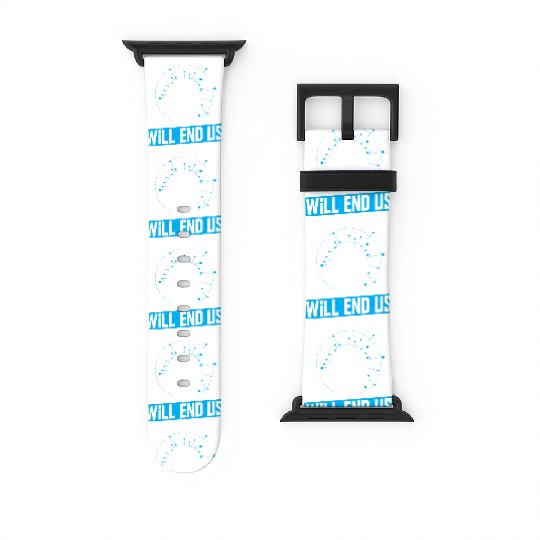 Cyborg AI Robot Engineer Prompt Engineer Watch Bands For Apple Watch