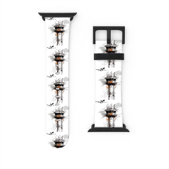 American Flag US, air traffic controller Watch Bands For Apple Watch