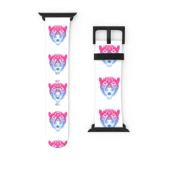 I Love Men and Women Bisexual LGBTQ Bi Pride Gay L Watch Bands For Apple Watch