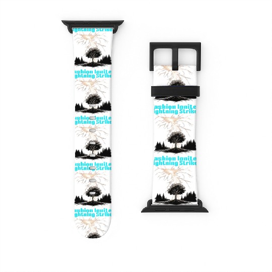 Unleashed Force: Lightning Bolt Strikes Watch Bands For Apple Watch