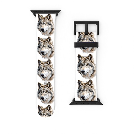 Cool wolf Watch Bands For Apple Watch
